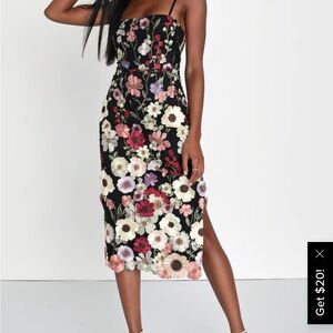 Lulus floral dress